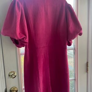 THML Fuchsia Long Sleeve Dress